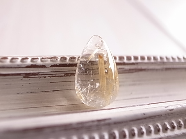 ルチルクォーツ ブラジル産 ルース 天然石 - 画像 (6)