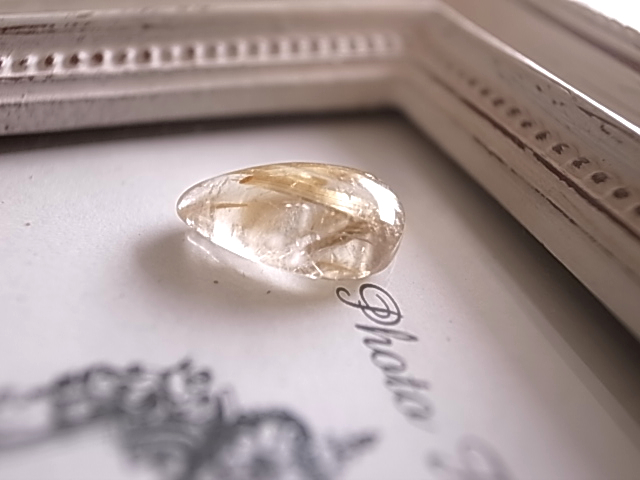 ルチルクォーツ ブラジル産 ルース 天然石 - 画像 (5)