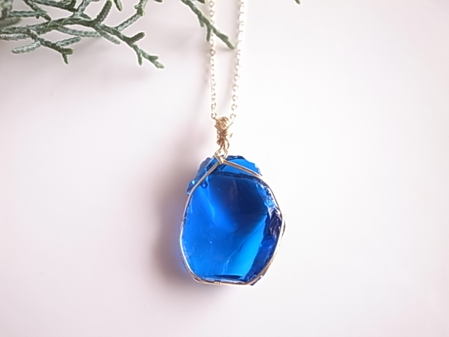 アンダラクリスタル タンザナイトファイアー ペンダントトップ 14kgf シェラネバダ産 - 画像 (3)