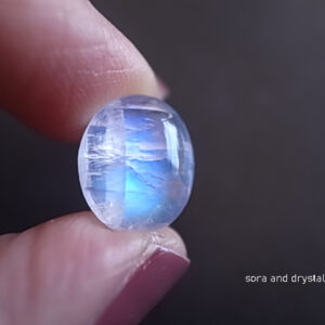 ホワイトラブラドライト　レインボームーンストーン　スリランカ産