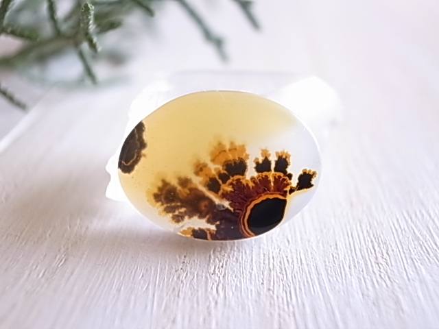 デンドリティックアゲート マダガスカル産 ルース 天然石 - 画像 (4)