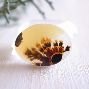 デンドリティックアゲート　マダガスカル産　ルース 　天然石　