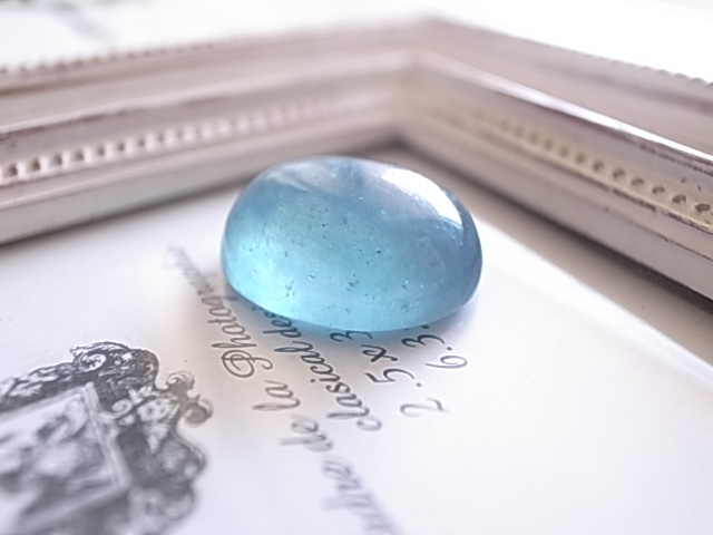 深海の空間 ディープ アクアマリン 南アフリカ産 ルース - 画像 (3)