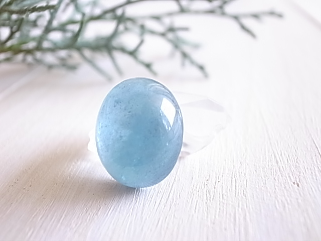 深海の空間 ディープ アクアマリン 南アフリカ産 ルース - 画像 (4)