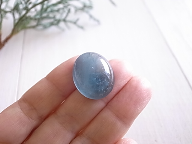 深海の空間 ディープ アクアマリン 南アフリカ産 ルース - 画像 (6)