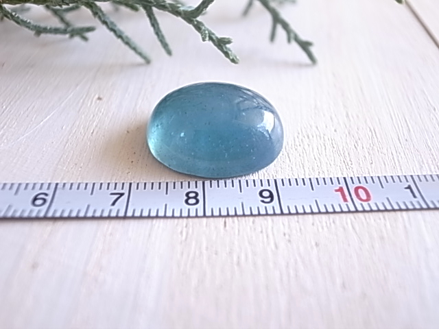 深海の空間 ディープ アクアマリン 南アフリカ産 ルース - 画像 (7)