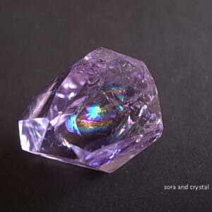 レインボーアメジスト　アイリスアメジスト　ブラジル産　18ｇ