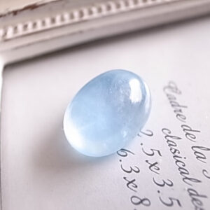 アクアマリン　モザンビーク産　ルース 　カボション