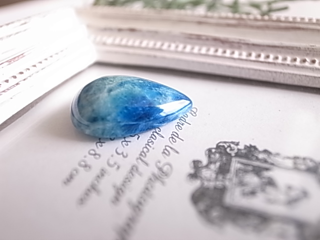 青い空 マトリクスラズライト アフガニスタン産 ルース 天然石 - 画像 (5)