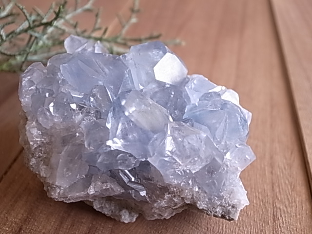 セレスタイト マダガスカル産 原石 459g 天然石 クラスター - 画像 (4)