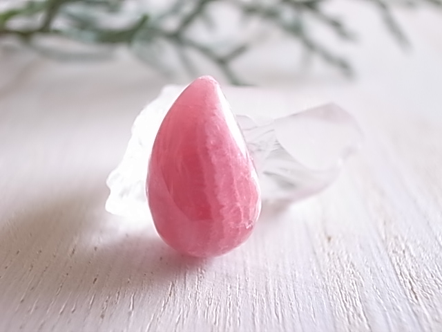 インカローズ(ロードクロサイト)アルゼンチン産 ルース 天然石 - 画像 (4)