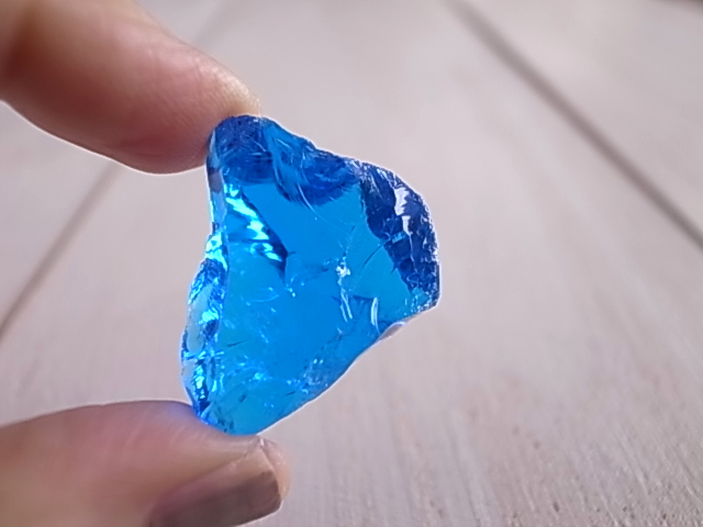 アンダラクリスタル エレクトリックブルー アメリカ・シェラネバダ産 - 画像 (3)
