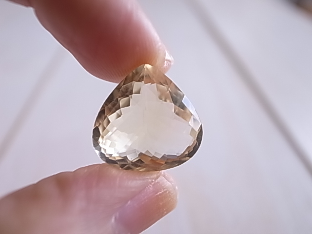 シトリン カット入り ルース 天然石