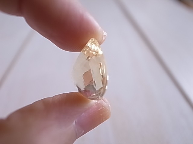 シトリン カット入り ルース 天然石 - 画像 (6)
