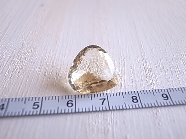 シトリン カット入り ルース 天然石 - 画像 (8)