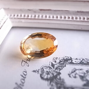 シトリン　カット入り　ルース　天然石　