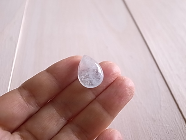 アクアマリン モザンビーク産 ルース カボション - 画像 (8)