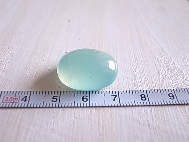 レア!ブルーグリーンサーペンティン ウイグル産 ルース 天然石 - 画像 (7)