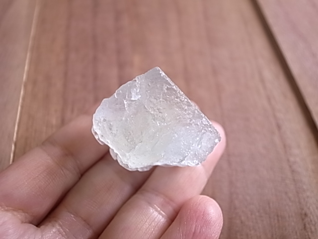 エッチド(蝕像)フローライト 発光 原石 32g - 画像 (7)