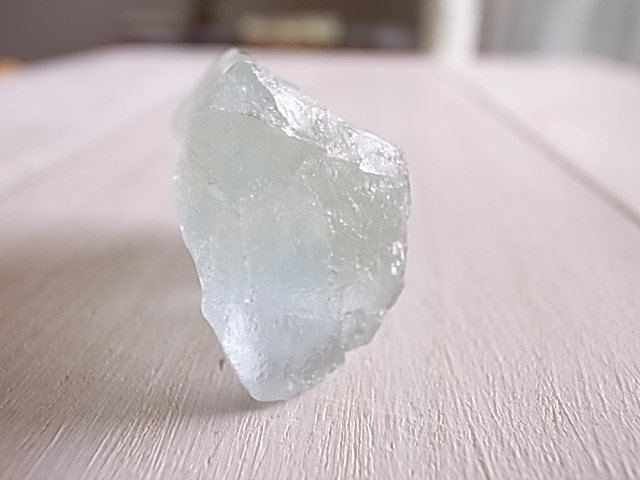エッチド(蝕像)フローライト 発光 原石 59g - 画像 (5)