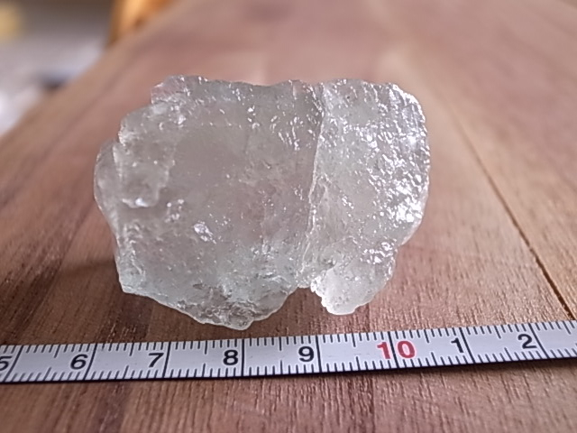エッチド(蝕像)フローライト 発光 原石 59g - 画像 (7)