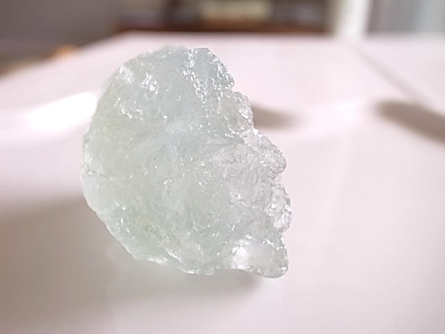 エッチド(蝕像)フローライト 発光 原石 67g - 画像 (6)